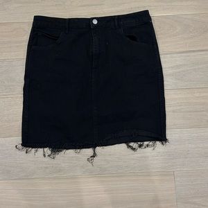 Black skirt H&M size 10